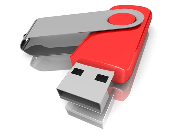 3D модель USB Flash Drive — стоковое фото