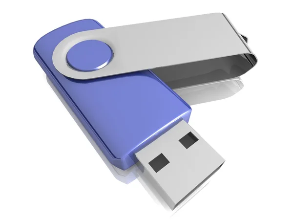 3D модель USB Flash Drive — стоковое фото