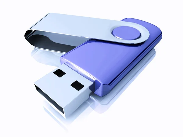 USB Flash meghajtó-modell — Stock Fotó