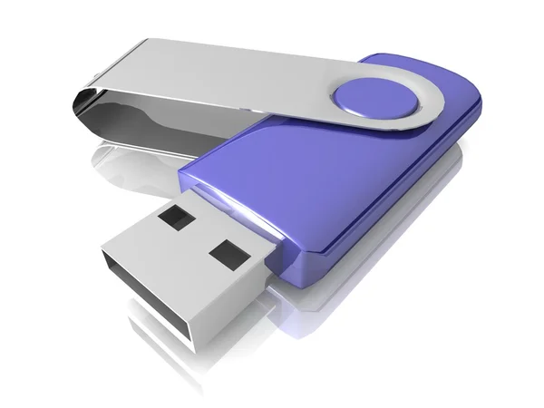 3D modelo USB Flash Drive — Fotografia de Stock