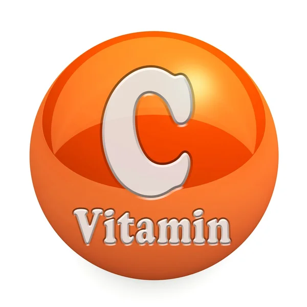 Vitamin C Isolated — Stock Photo, Image