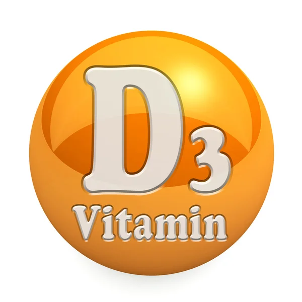 Vitamine D3 isolée — Photo