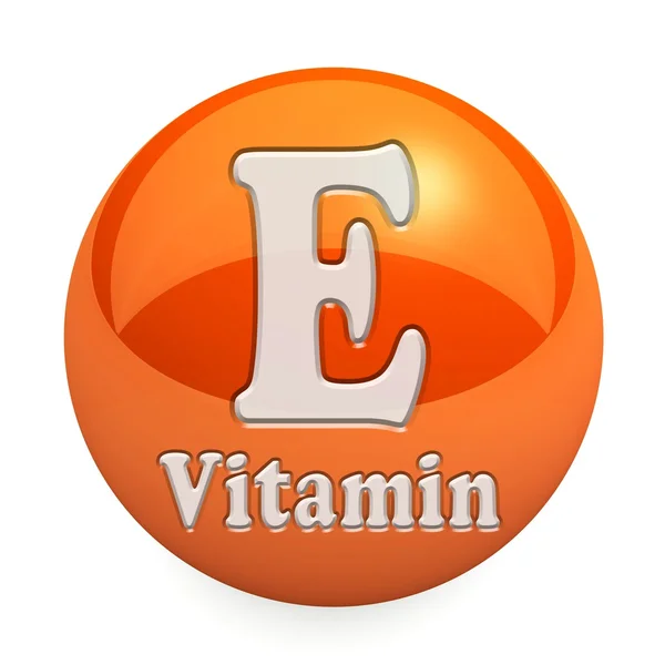 Витамин Е изолированный — стоковое фото