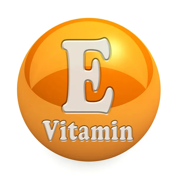 E-vitamin, elszigetelt — Stock Fotó