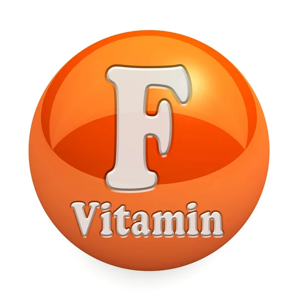 Vitamin F Isolated — Stock Photo, Image