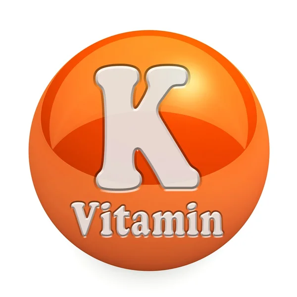 Вітамін K ізольовані — стокове фото