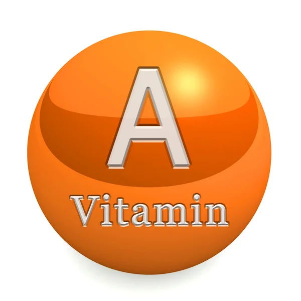 Vitamin A isolerade — Stockfoto