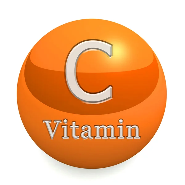 Vitamin C Isolated — Stock Photo, Image