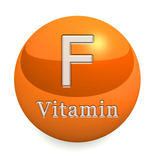 Vitamin F Isolated — Stock Photo, Image