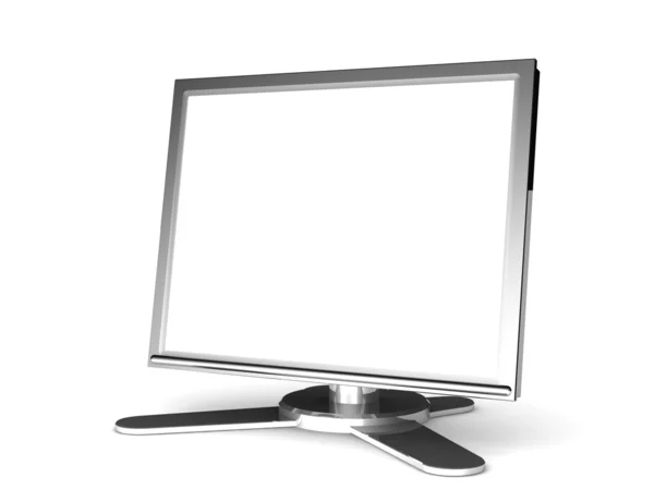 Monitor de ilustración 3d — Foto de Stock