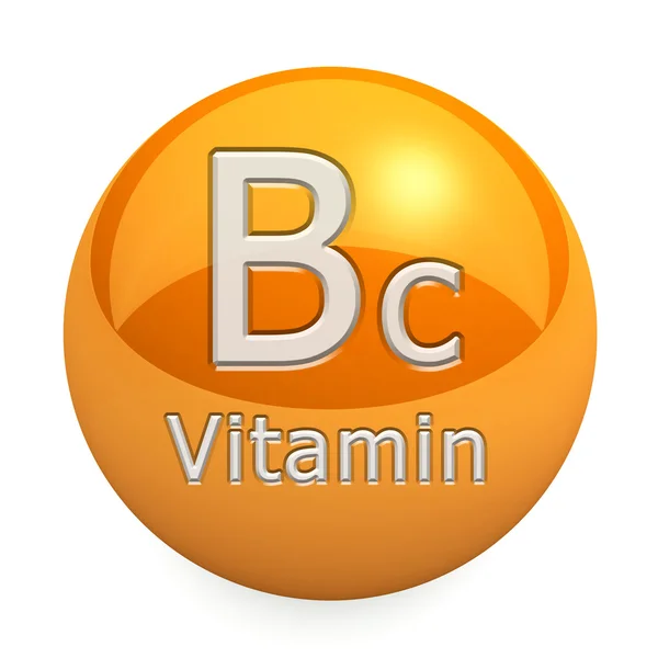 Vitamin M.ö. izole — Stok fotoğraf