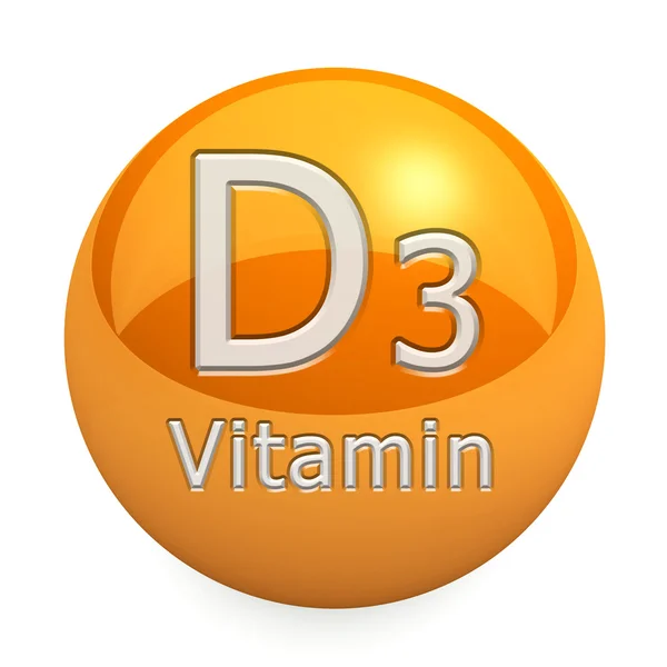 Vitamine D3 isolée — Photo