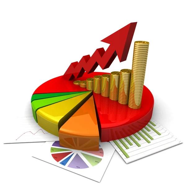 Color graph going up Stock Photo by ©Best3d 51183607