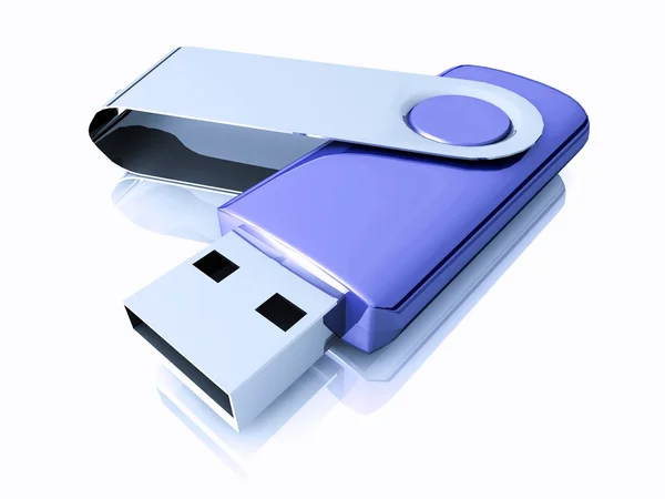 USB Flash Drive model — Stock Photo, Image