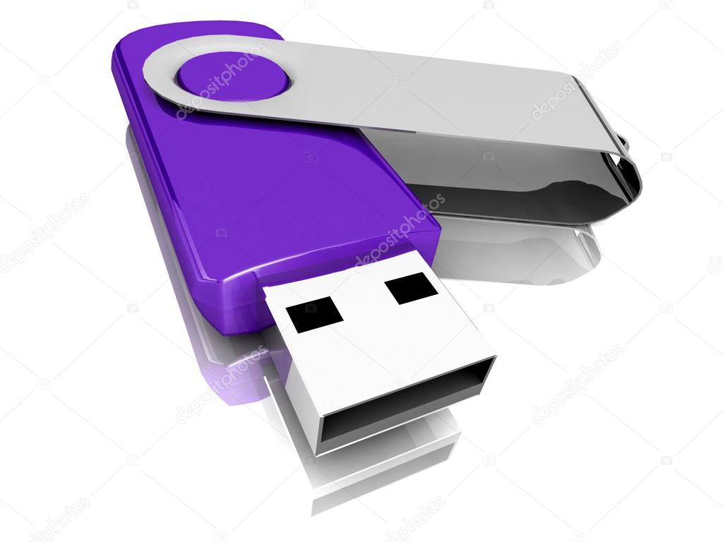 USB Flash Drive model Stock Photo by ©Best3d 51222521