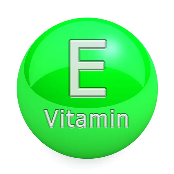 Vitamin E Isolated — Stock Photo, Image