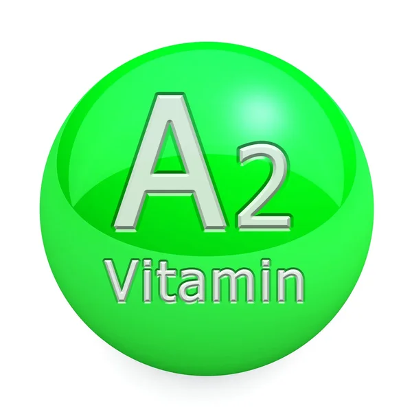 Vitamin A2 Isolated — Stock Photo, Image