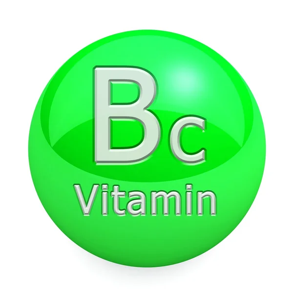 Vitamina Bc aislada — Foto de Stock