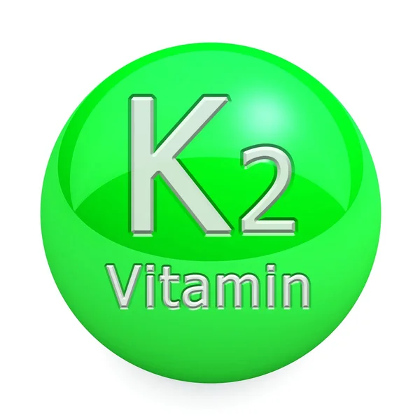 Витамин K2 изолированный — стоковое фото