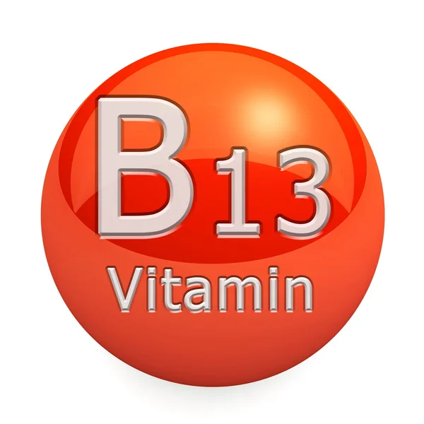 Vitamin B13 isolerade — Stockfoto