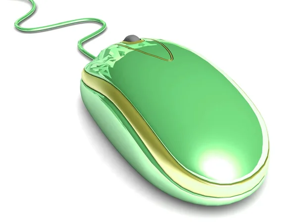 Myszy komputerowe z kablem — Zdjęcie stockowe