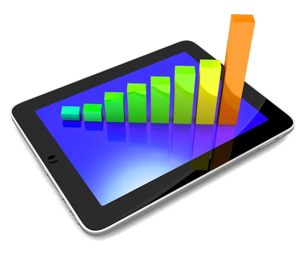 Color graph going up Stock Photo by ©Best3d 51183607