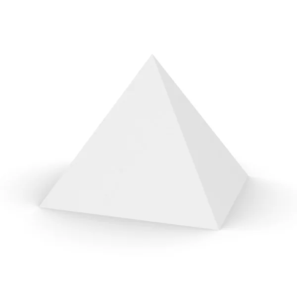 Pyramida 3d ilustrace — Stock fotografie