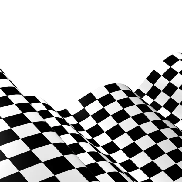 Bandiera gara a scacchi — Foto Stock