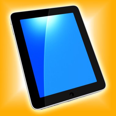 siyah tablet pc