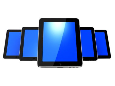 Siyah tablet pc