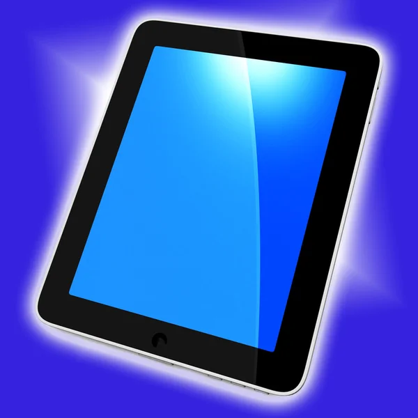 Siyah tablet pc — Stok fotoğraf