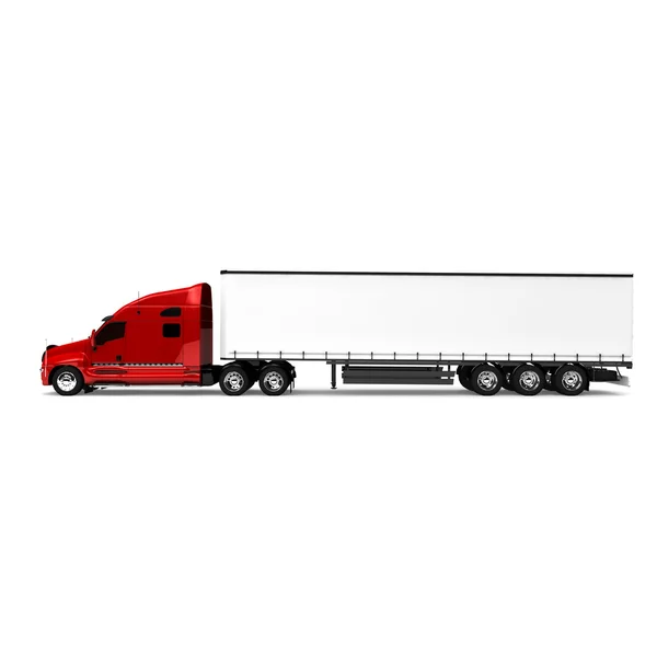 Cargo truck. delivery car isolated — Stock Photo, Image