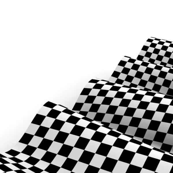 Racing flags. Background checkered flag Formula one — Stock Photo, Image