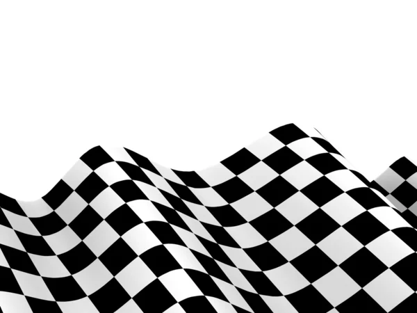 Drapeaux de course. Contexte drapeau à carreaux Formule 1 — Photo