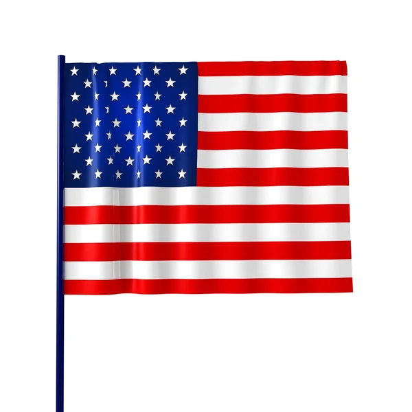 美国独立日国旗. — 图库照片