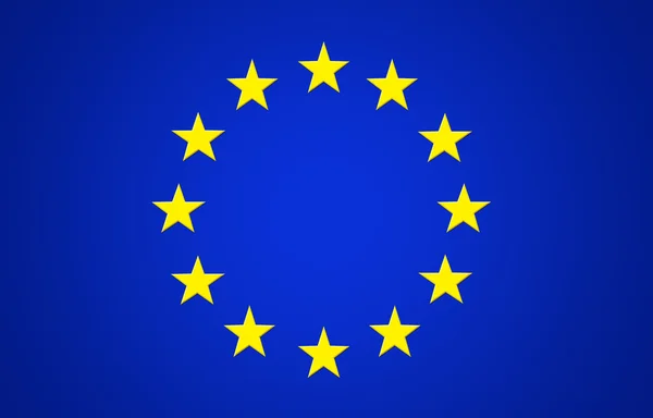 Flag of European Union — Stock Photo, Image