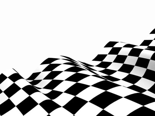 Bandeiras de corrida. Fundo quadriculado bandeira Fórmula 1 — Fotografia de Stock