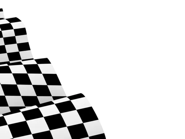 Racing flags. Background checkered flag Formula one — Stock Photo, Image