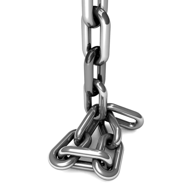 3d link chain assistance — Stock Photo, Image