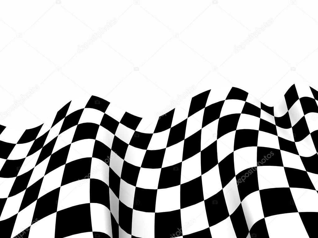 Bandiera Da Corsa Illustrazione Vettoriale. Illustrazione Di Automobile - Foto 4