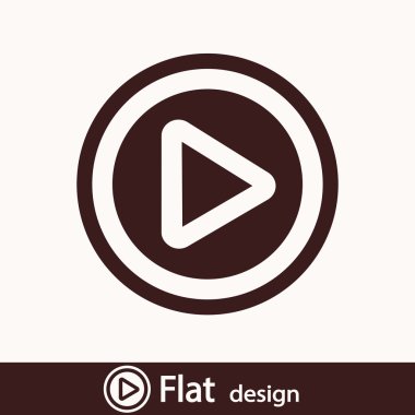 düğme web simgesi oynamak