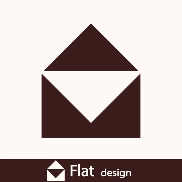 Pictogram envelop post — Stockfoto