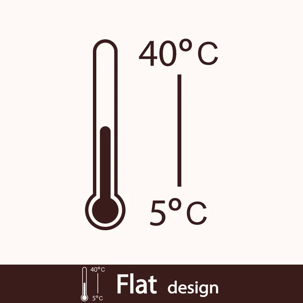 Thermometer icon — Stock Photo, Image