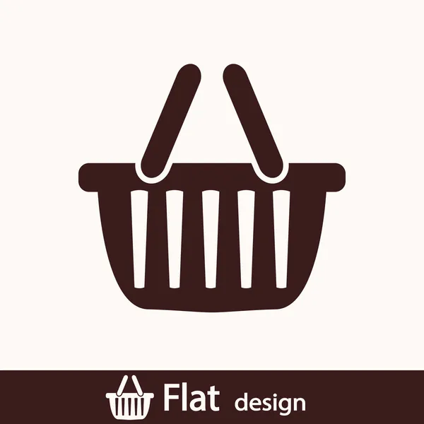 Basket icon — Stock Photo, Image