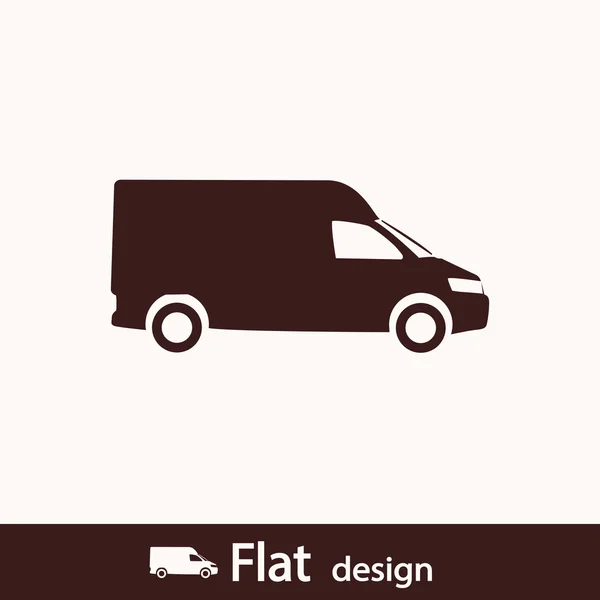 Van icon — Stock Photo, Image