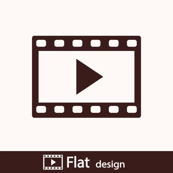 Film pictogram — Stockfoto