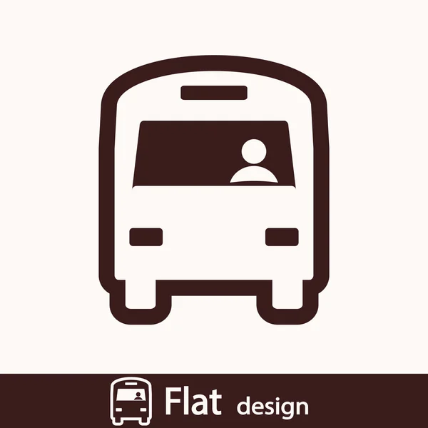 Bus icon — Stock Photo, Image