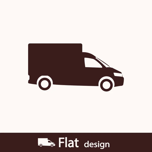 Van icon — Stock Photo, Image