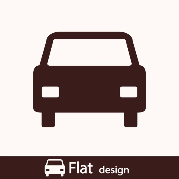 Auto pictogram — Stockfoto