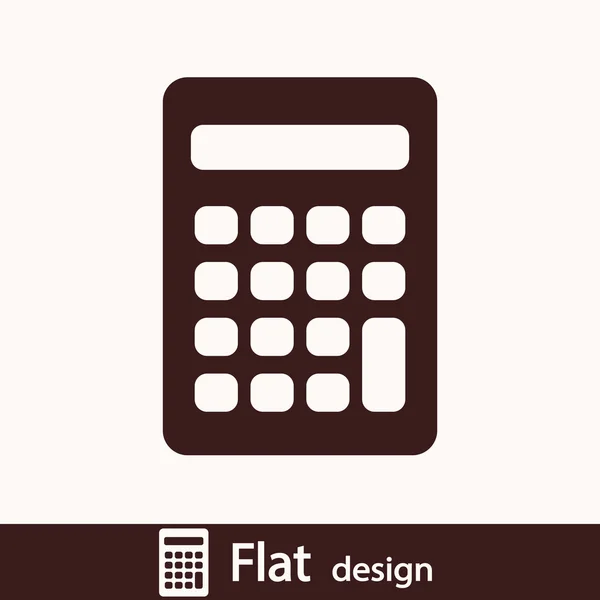 Ikona kalkulator — Zdjęcie stockowe